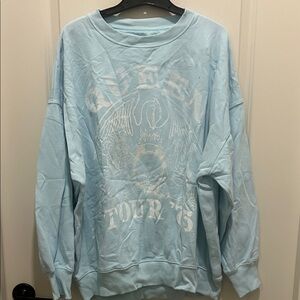 American eagle queen crewneck oversized